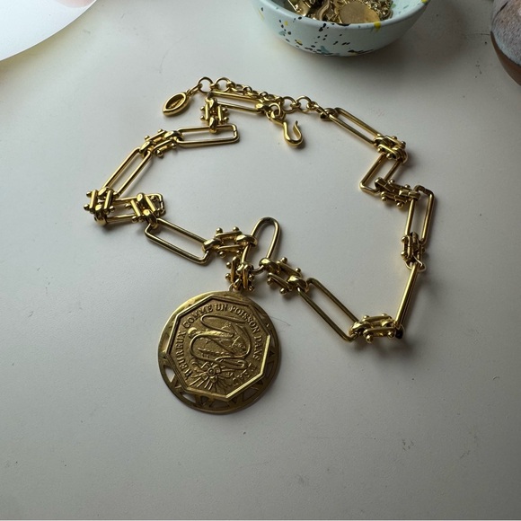 Brinker + Eliza Rhode Necklace in Gold - Picture 3 of 7